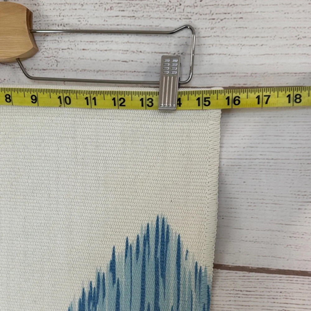 Colorful Mountain Tapestry Wall Hanging with fringe - boho 30